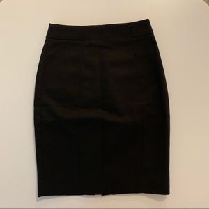 H&M black pencil skirt